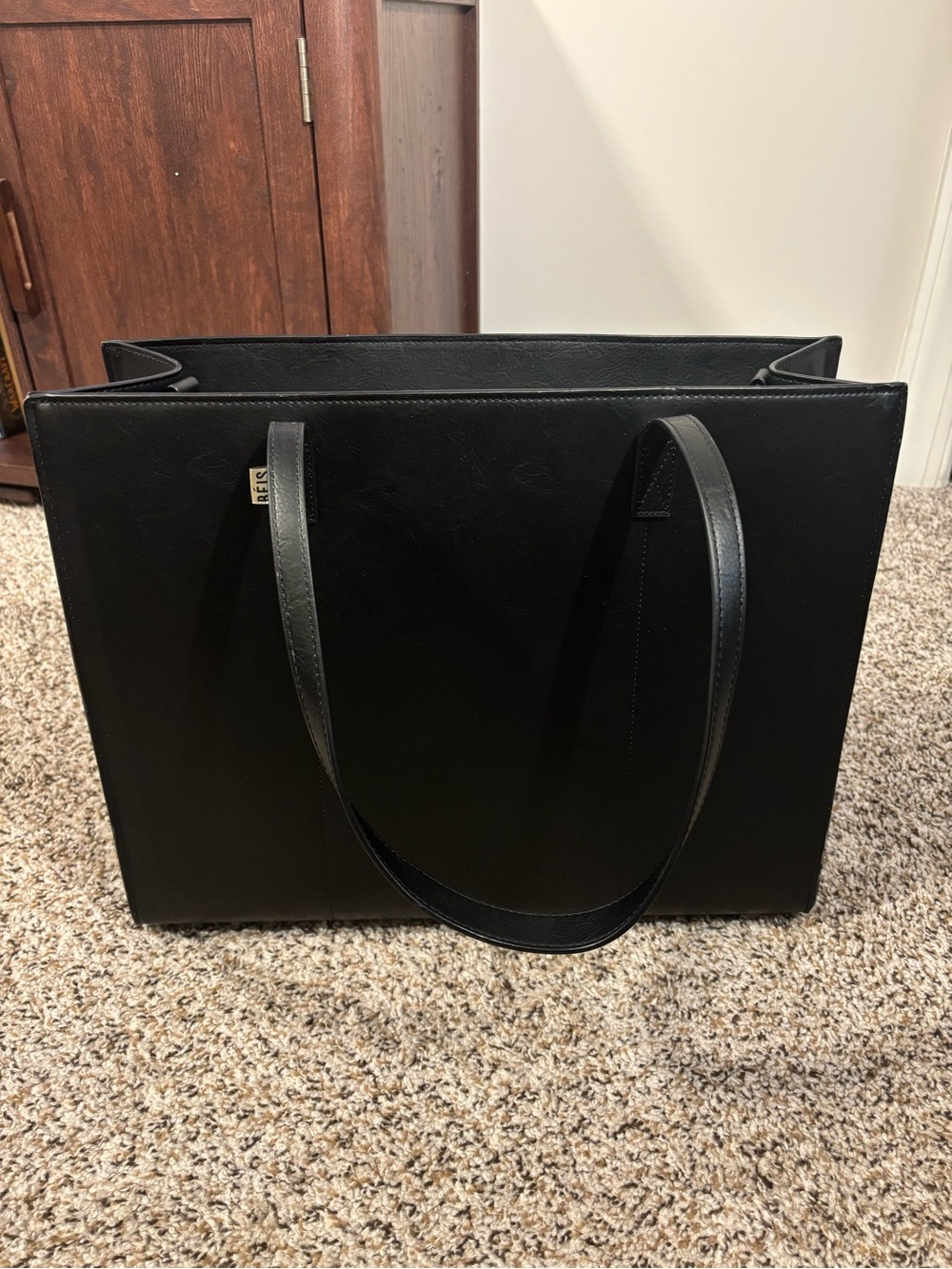 BEIS Large Work Tote (Black)